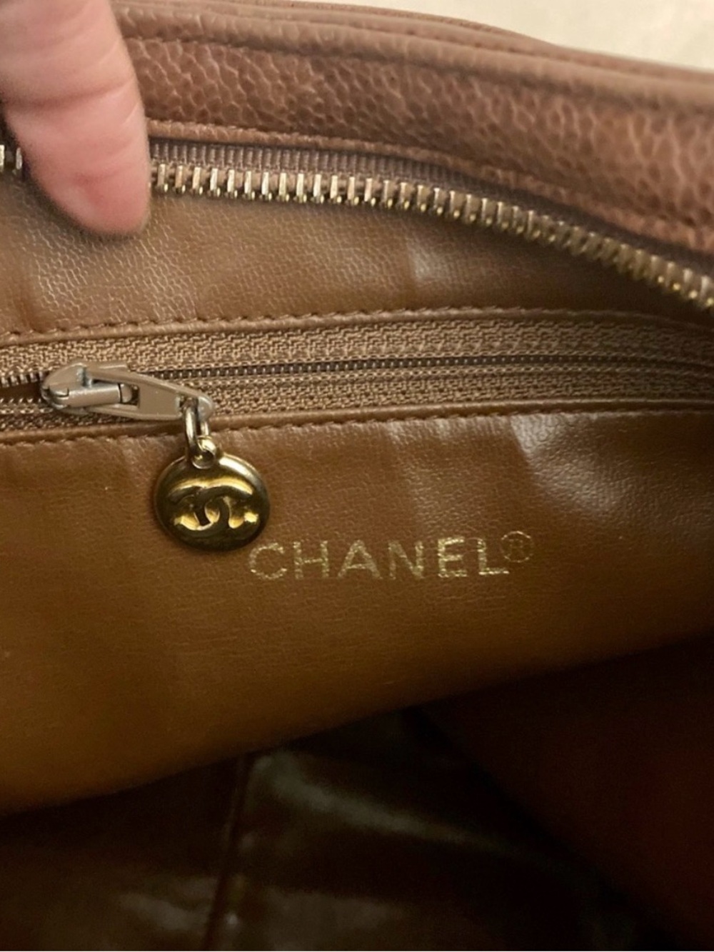 CHANEL Timeless CC Caviar Hobo Shoulder Bag 💼👛🥰 - Picture 5 of 13